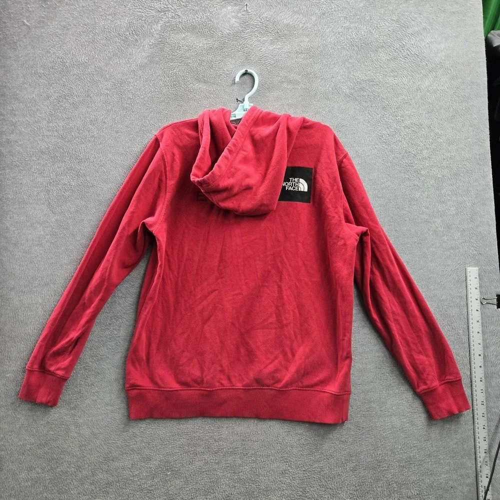 The‎ North Face Men Hoodie M Red Logo Embroidery Never Stop Exploring